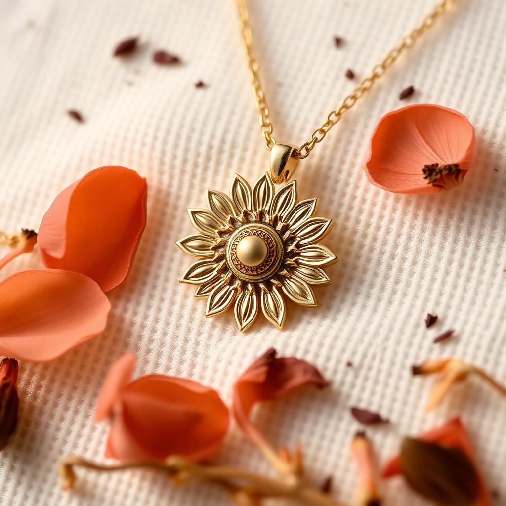 Kinetic Flower Necklace